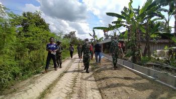 Danrem 082/CPYJ : Masyarakat Dan Pemdes Optimalkan Hasil TMMD Tambakrejo Bojonegoro